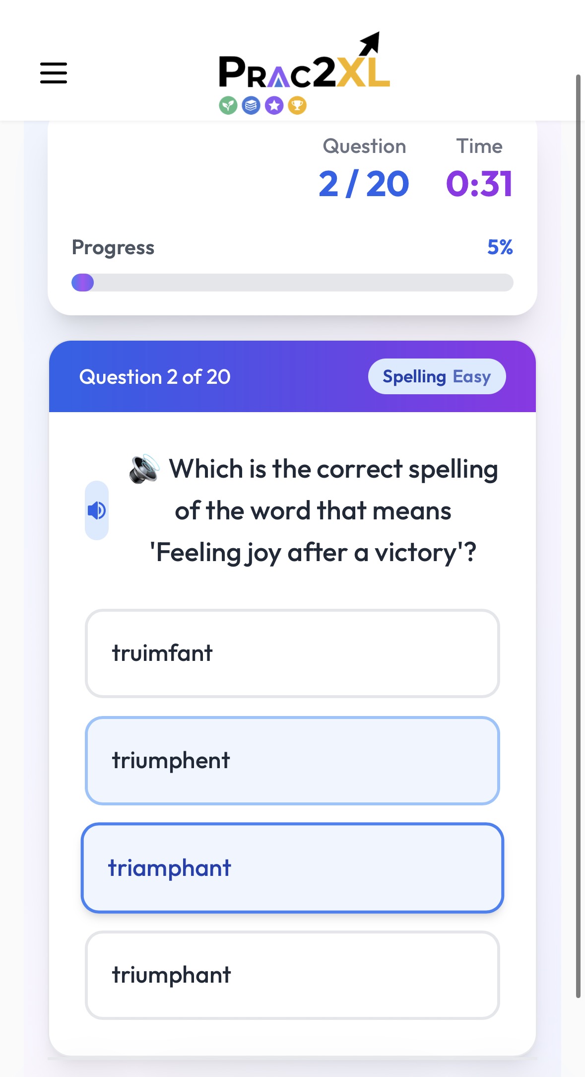 11+ verbal-prep test